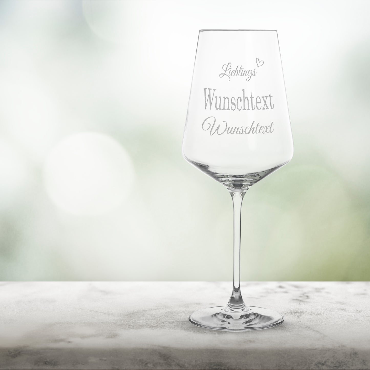 Weinglas mit Gravur Leonardo Puccini gestalte Dein Glas "LIEBLINGS ….." mit Wunschname