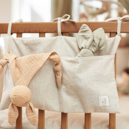 Jollein Schmusetuch Hase Olive Green – Weiches Mulltuch zum Kuscheln & Trösten für Babys