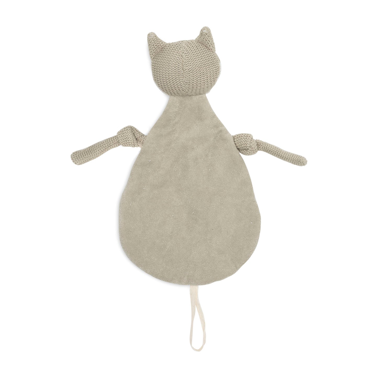 Jollein Schmusetuch Fuchs mit Schnullerschlaufe – Kuscheltuch für Babys