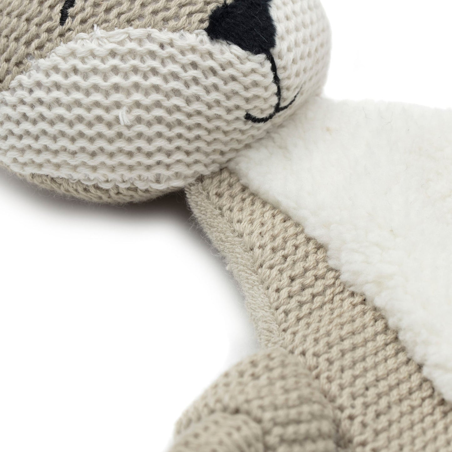 Jollein Schmusetuch Fuchs mit Schnullerschlaufe – Kuscheltuch für Babys