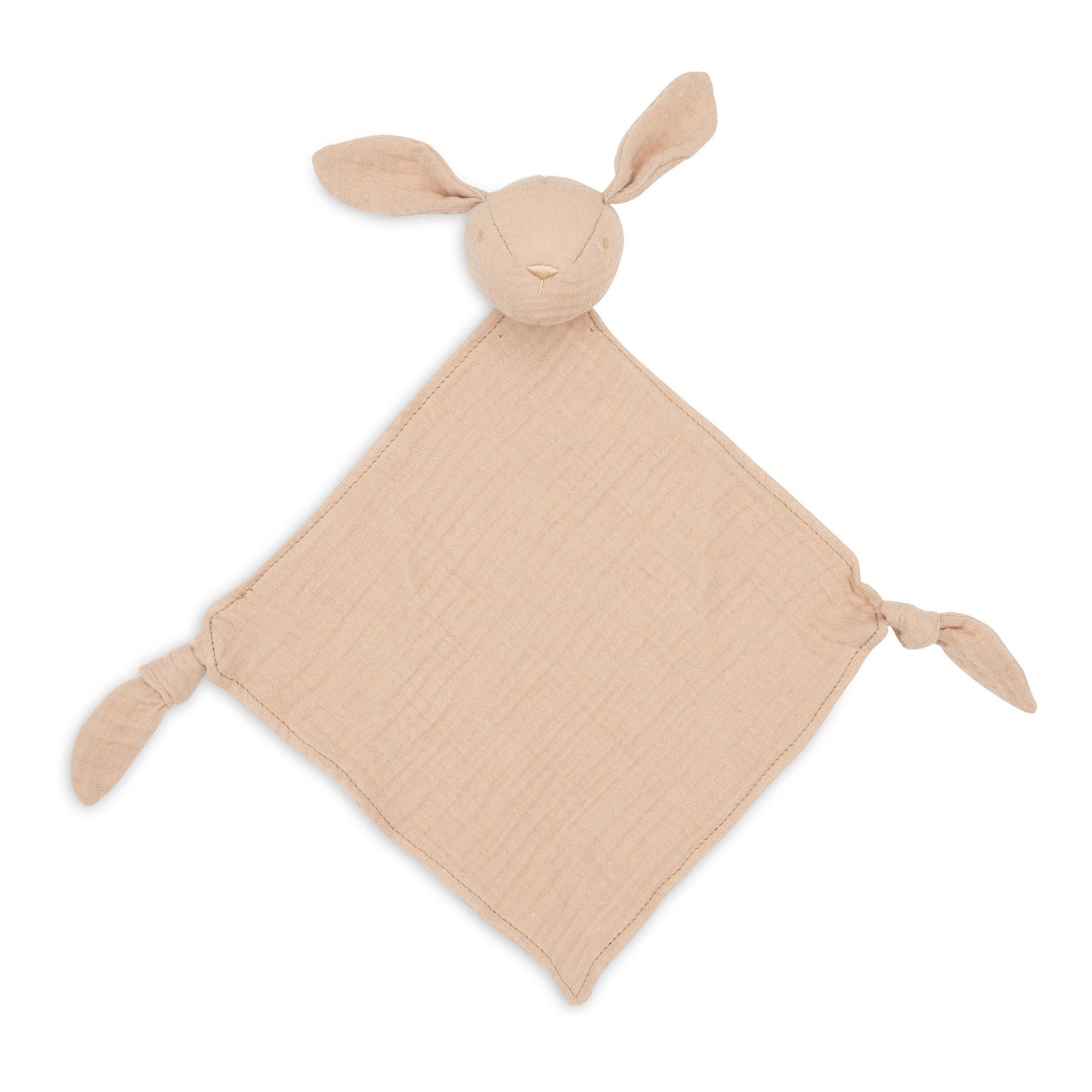 Jollein Schmusetuch Hase Moonstone – Weiches Mulltuch zum Kuscheln & Trösten für Babys