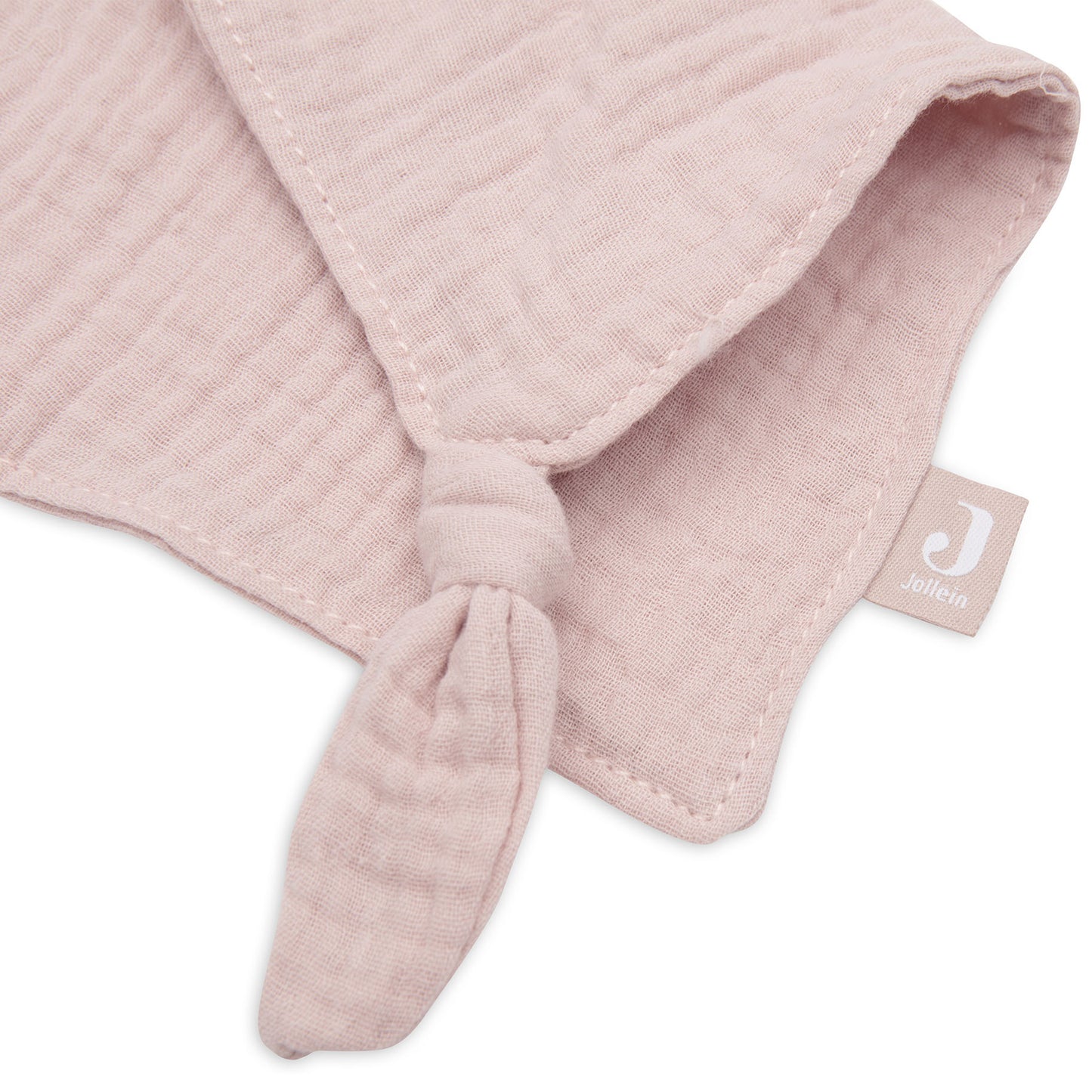 Jollein Schmusetuch Hase Wild Rose – Weiches Mulltuch zum Kuscheln & Trösten für Babys