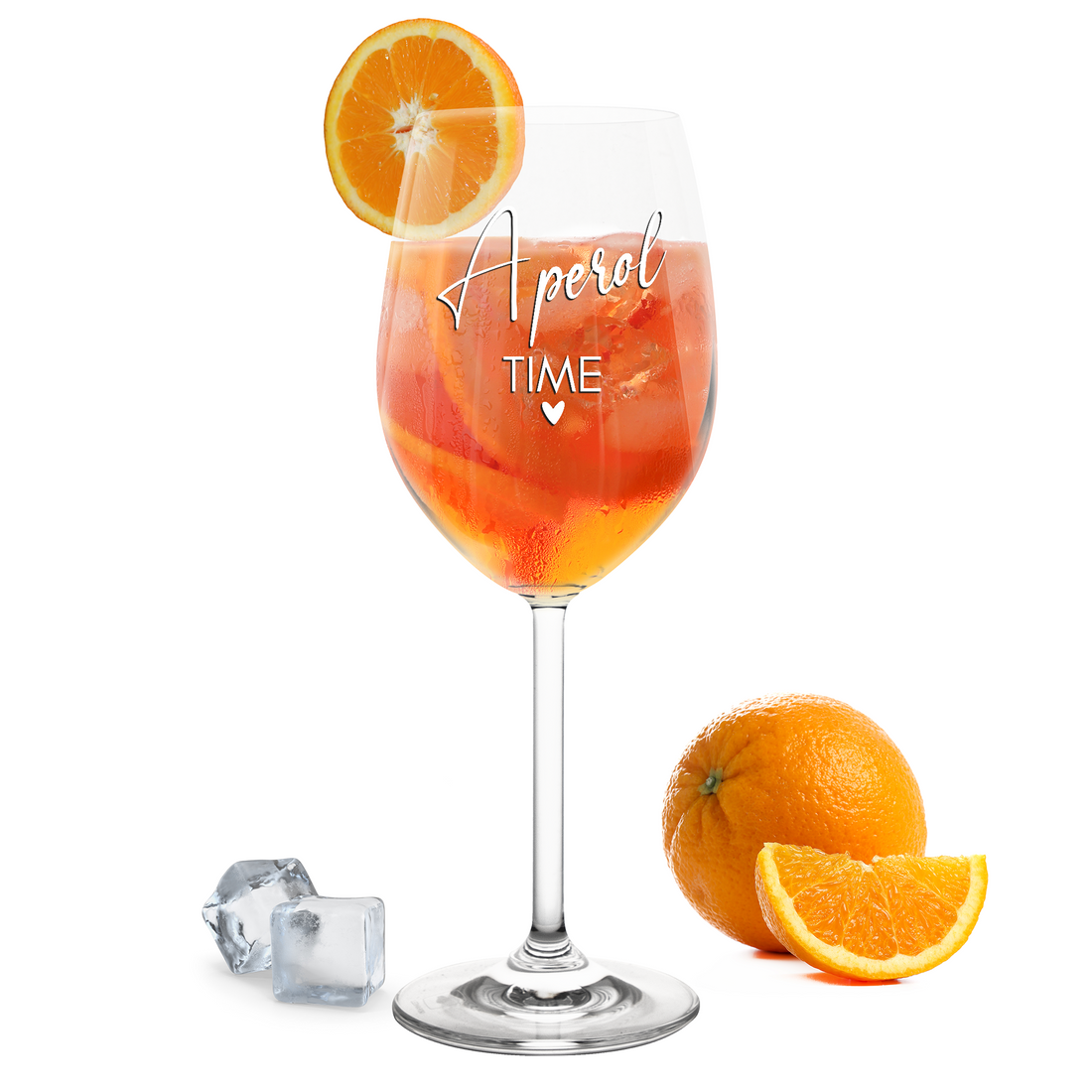 Weinglas mit Gravur Leonardo Daily Rotwein "APEROL TIME"